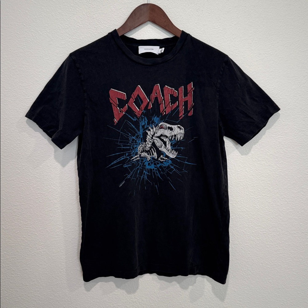 Coach Black T-Rex Graphic Tee - Picture 8 of 11